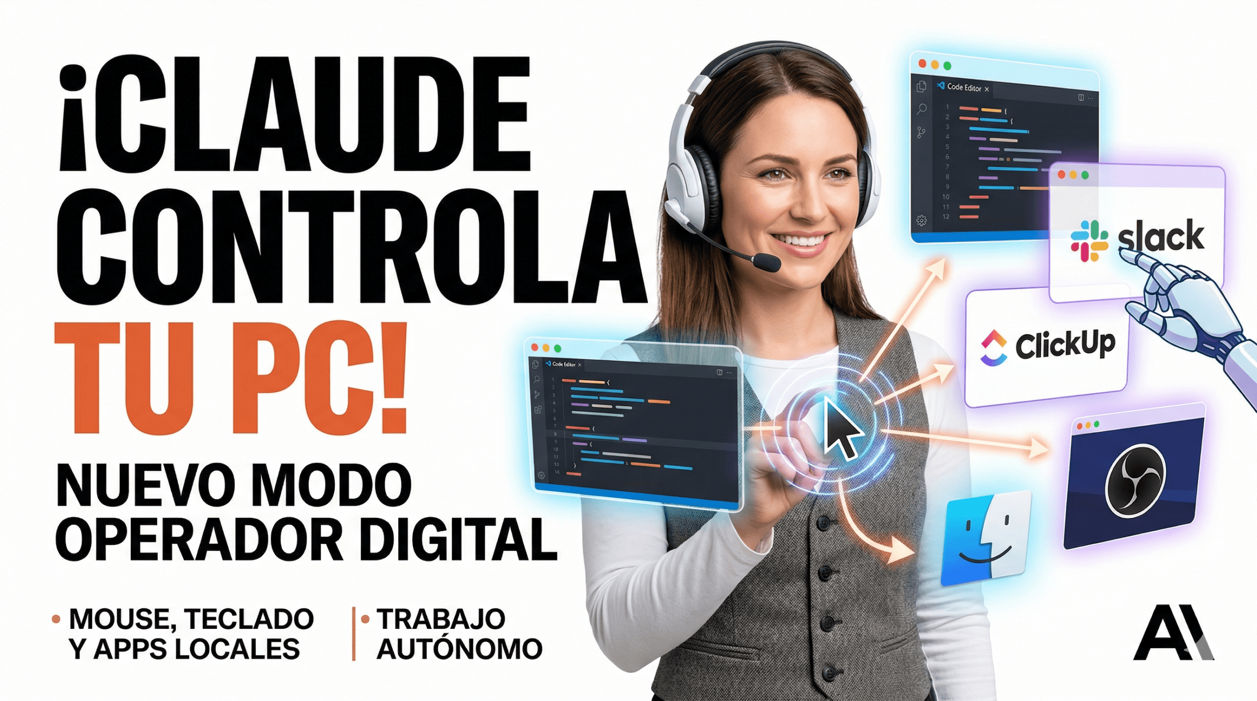 Claude Code revoluciona el control de computadora: automatiza tareas, apps y flujos de trabajo